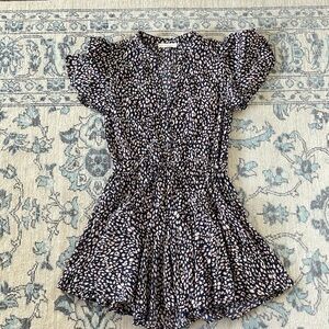 By Together cheetah button down fit and flair dress